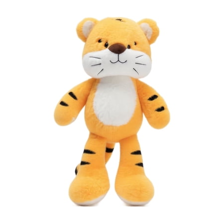 Stuffed Animal Soft Plush Tiger Single Piece Orange Plush White Belly Toys for Nursery Bedtime Play and Gifting for Student Toddlers Student Young and Student Young