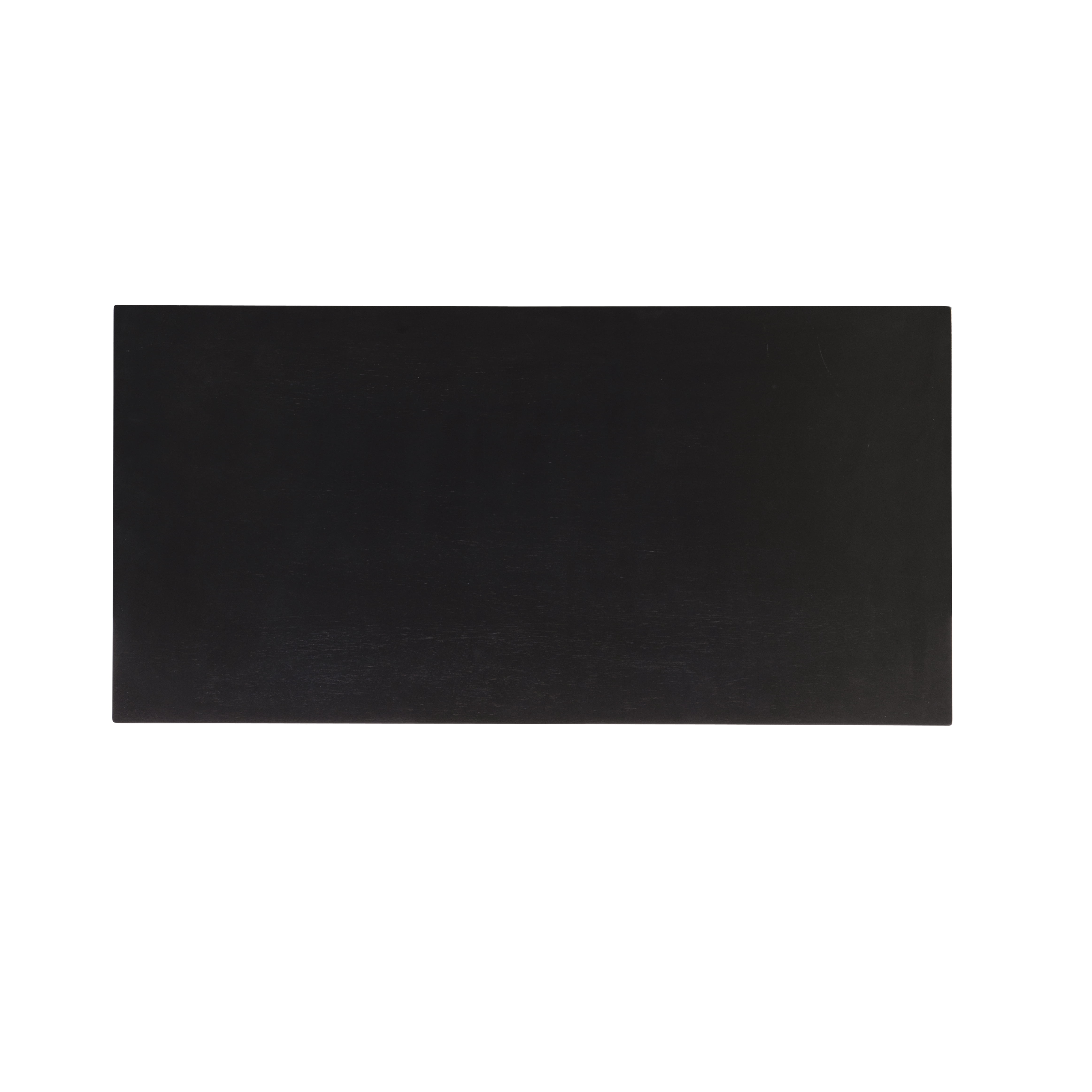 Linon Claridge 3-Piece Counter Height Tavern Set, Black with White Faux Leather