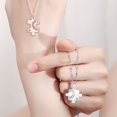 thumbnail image 3 of Pendant Necklace for Women Personalized Couple Matching Necklace Friendship Pendant Jewelry Suitable for Valentine'S Day, 3 of 9