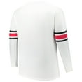 thumbnail image 3 of Men's '47 White San Francisco 49ers Big & Tall Premier Brex Long Sleeve T-Shirt, 3 of 3