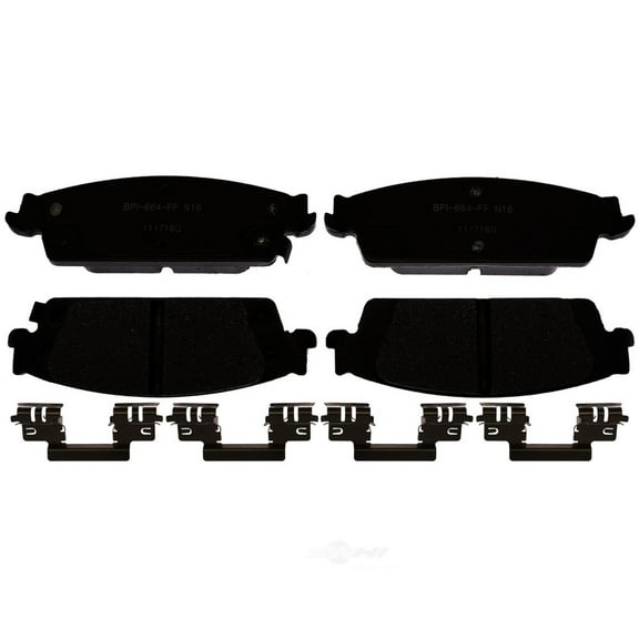 Raybestos MGD1707CH Reliant Brake Pad Set, 1 Pack Fits select: 2014-2018 CHEVROLET SILVERADO, 2014-2018 GMC SIERRA