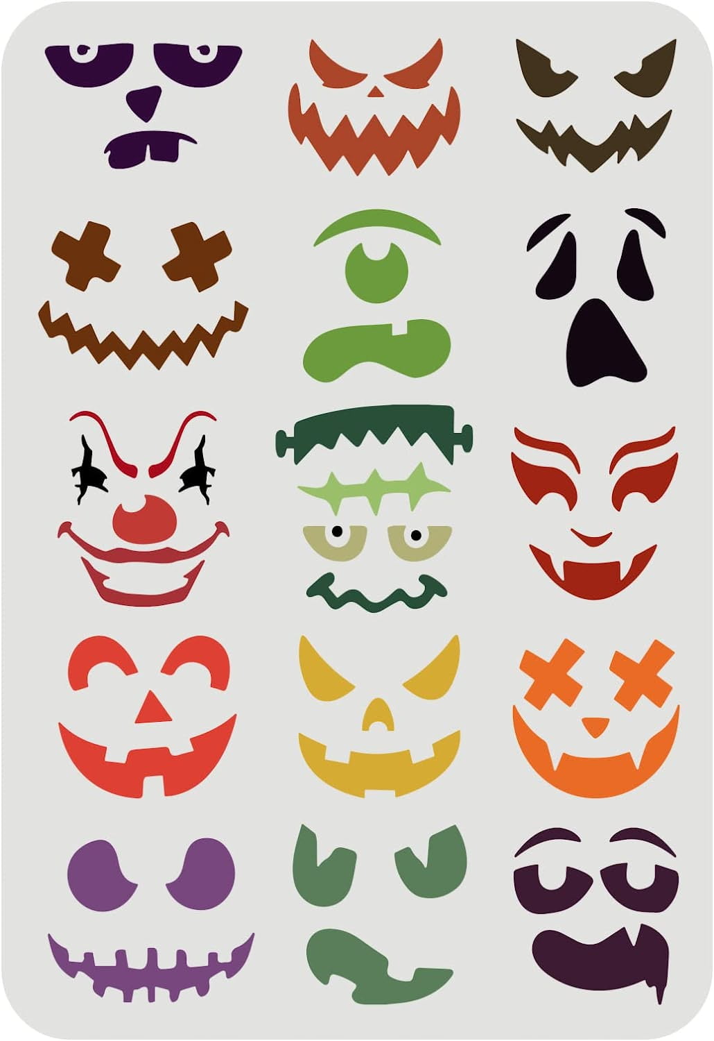 Halloween Grimace Stencil 11 7x8 3inch Scary Jack O Lantern Face halloween-grimace-stencil-11-7x8-3inch-scary-jack-o-lantern-face