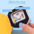 thumbnail image 4 of Jeemiter 3 Way Chamfer Corner Punch, 3 in 1 Craft Paper Corner Cutter for Paper Crafts, Laminate, Cardstock, Business Card, DIY Projects, Photo, Card Making and Scrapbooking, 4 of 7