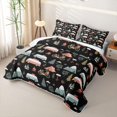 thumbnail image 3 of Erosebridal Colorful Cartoon Camper Quilt Full,Rustic Farmhouse Camping Full Bedspread Sets For Boys Kids,3 Pieces, 3 of 7