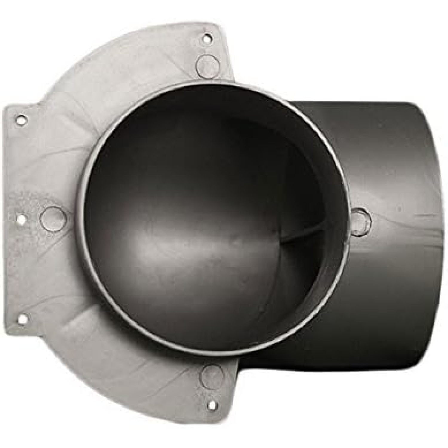 ZQRPCA 4 inch Round to Oval Duct Elbow FEL 4