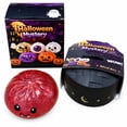 thumbnail image 2 of Halloween Spooky Dumpling Squishy, Soft Stress Relief Fidget Toy with Steamer Box, Cute Sensory Squeeze Squishies for Relaxation, Desk Decor, Holiday Gift and Collectible Collection, 2 of 3