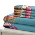 thumbnail image 5 of 3D Ice Cream Printed Comforter Cover Set Children Adult Unique Design Bedding Set Bedroom Decor,Full (80"x90"), 5 of 5