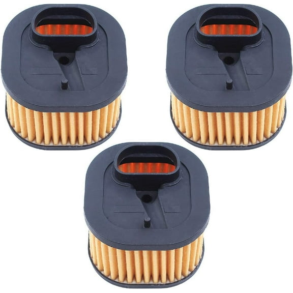 3Pcs Air Filter Cleaner Fit HUSQVARNA 365,372 XP, 372XP Heavy Duty Type Chainsaw Spare Parts #503 81 80-01