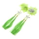 thumbnail image 4 of Pinzas para el cabello con flores de estilo floral, pinzas para el cabello, accesorios para el cabello, colores Verde, 4 of 8
