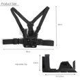 thumbnail image 2 of Cateissary Soporte universal para correa de teléfono Arnés de montaje en el pecho Diadema Cinturón Clip Abrazadera Soporte para Electrónica, 2 of 6