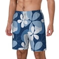 thumbnail image 2 of Uemuo Flower Pattern Mens Swim Trunks Quick Dry Board Shorts with Mesh Lining, Stretch Beach Shorts Quick Dry No-Chafing Board Shorts-3X-Large, 2 of 9