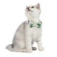 thumbnail image 4 of Collares ajustables CHAO para gatos y perros pequeños a cuadros con pajarita y cascabel, 4 of 5