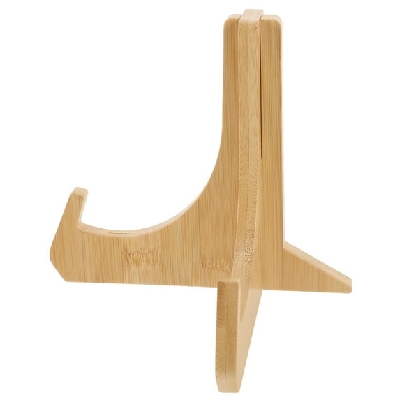 WORGEOUS Wooden Plate Stand Plate Holder Display Stand Picture Frame Stand Easels Tabletop Art Holder Decorative Book Dish Stand For Home Office