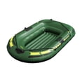 thumbnail image 2 of Ximing Inflatable Boat Dinghy, 2 Person Inflatable Fishing Boat, Double Air Chambers Float Raft Grab Line Comfortable Base for Tourism, 2 of 10