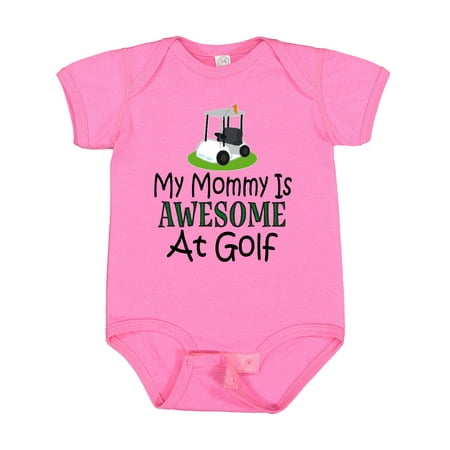 

Inktastic Golfing Mommy is Awesome at Golf Gift Baby Boy or Baby Girl Bodysuit