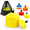 Bright Yellow, variant on Bright Orange 50-Pack Pro Disc Sports Cones with Carry Bag and Drill Book for Soccer Football Practice