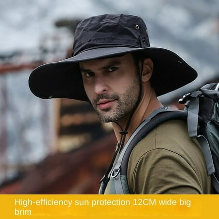Sun Protection Fishing Hat Summer Breathable Mesh Climbing Hiking Caps Anti-UV Sun Hat Men s Panama Hat Bucket Hats Unisex