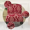 thumbnail image 5 of LKJYER Stretch Armless Chair Slipcovers, Accent Chair Covers Printed Furniture Protector Covers Soft Spandex Armless Accent Chair Slipcovers Machine Washable for Living Room, 5 of 8