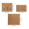 thumbnail image 2 of IFANLANDOR kraft file folder Kraft Paper Ticket Organizer for Office Use 3pcs, 2 of 6