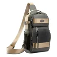 thumbnail image 1 of Mochila Mariconera Pechera Bandolera Bolsa Impermeable Verde, 1 of 6