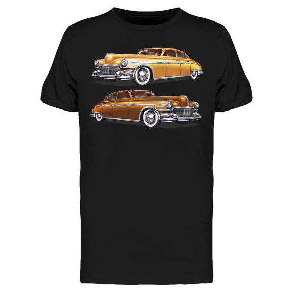 Retro Car T-Shirt Men -Image by Shutterstock, Male XX-Large