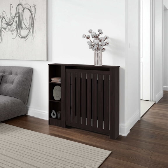 , Wengue Radiator Cover with Storage, Wenge ,Particle Board , Wengue Radiator Cover with Storage