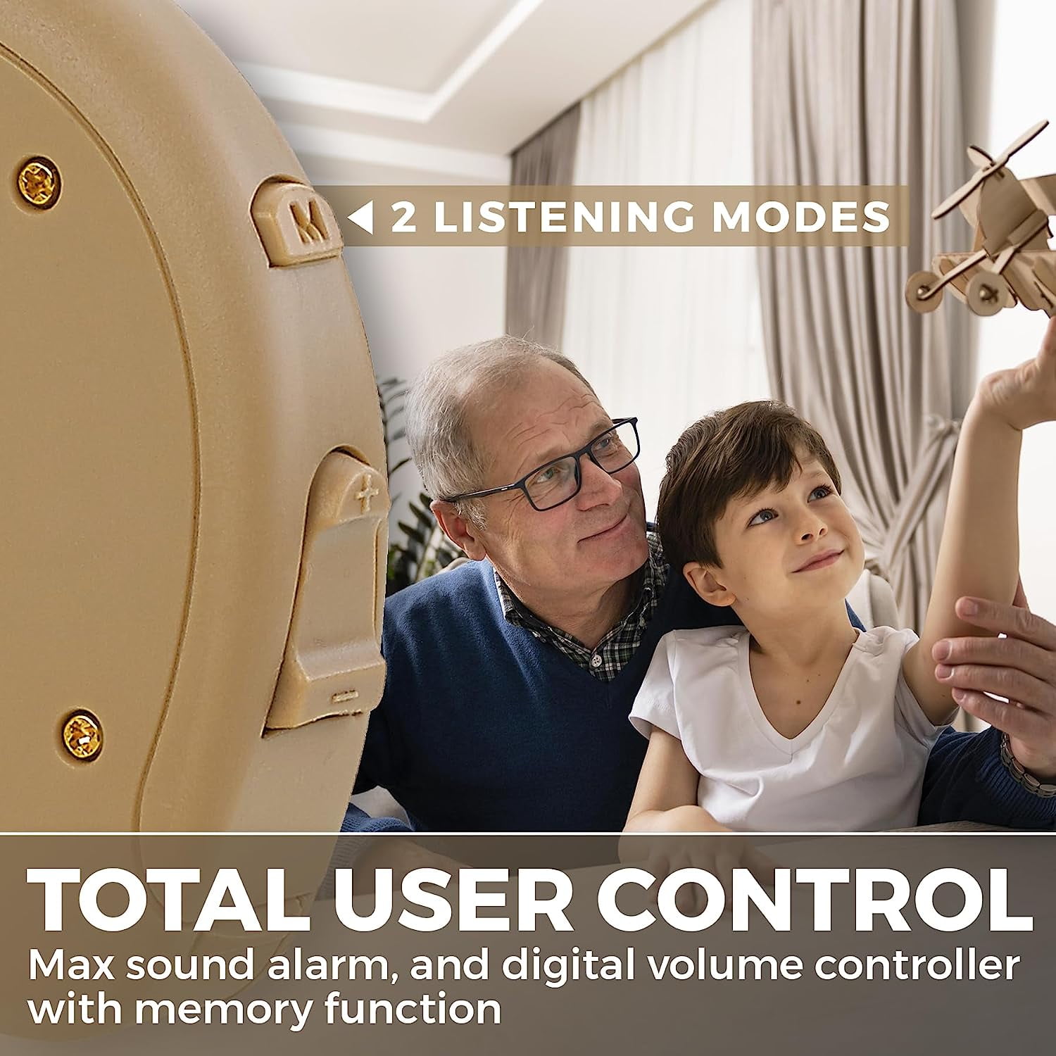 MEDca Digital Personal Hearing Sound Enhancing Amplifier Aid