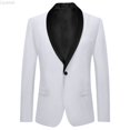 thumbnail image 2 of Liyamei Kids Lapel Formal Suit Jacket with Button Front for School Business Wear Size 7-8 Years, 2 of 5