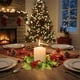thumbnail image 1 of Candle Aromatherapy Holders Red Fruit Wreath Christmas Desk Arrangement, Red Fruit Wreath Candle Holders, Aromatherapy Candle Holders, Festive Desktop Decor, Home Aromatherapy Supplies, Unique Gift, 1 of 9