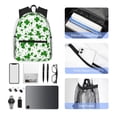 thumbnail image 4 of Disketp St Patrick's Day4 Mochila Ligera Clásica con Múltiples Bolsillos, Mochila Casual para Hombre y Mujer, Ideal para Escuela, Trabajo y Viajes, 4 of 6
