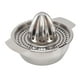 thumbnail image 1 of Manual de exprimidor, Pequeña Tasa de Jugo Portátil de Acero Acero inoxidable Conveniente de frutas para la cocina para el HOGAR, 1 of 7
