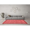thumbnail image 3 of Ahgly Company Indoor Rectangle Oriental Red Modern Area Rugs, 6' x 9', 3 of 4