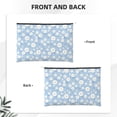thumbnail image 2 of Rocae Daisies Flowers for Cosmetic Bags for Women Paper Reusable Cosmetic Bag Travel Toiletry Organizer Capacity Multipurpose Zipper Pouch, 2 of 8