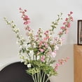 thumbnail image 5 of fuxzkrlz Artificial Delphinium Flower, 36.6" Long Stem Faux Silk Bouquets for Tall Vase, Realistic Fake Larkspur Flower for Wedding Home Table Decor, 5 of 6