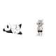 thumbnail image 1 of Reloj de pared con forma de astronauta panda, adorno de mesa, práctico, resistente, moderno, bonito, para el hogar, habitación, , creativo, estatu, 1 of 8