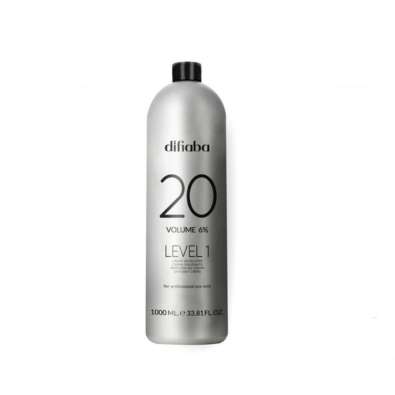 Difiaba Level 1 Developer 20 Volume 6% for Unisex 1000 ml / 33.8 oz
