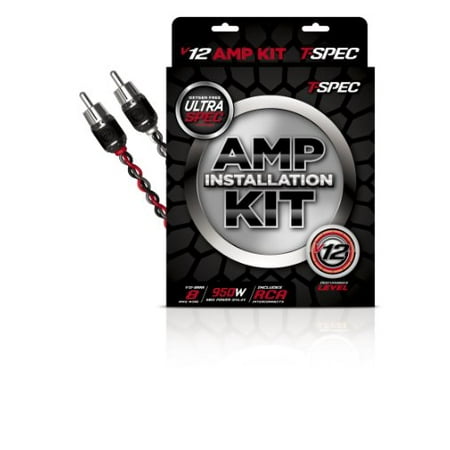 Rx 8 Specs - T-Spec V12-RAK8 8AWG 950W AMP KIT WITH RCA - V12 SERIES