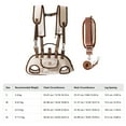 thumbnail image 2 of Ventilated Pet Backpack with Detachable Leash for Outdoor Adventures with Your Cat or Small Dog, 2 of 6