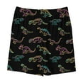 thumbnail image 5 of Odeerbi 5-14 Años Niños Niñas Verano Dinosaurio Imprimir Pantalones Cortos Entrenamiento Atlético Pantalones Cortos Deportivos Lindo Transpirables, 5 of 5