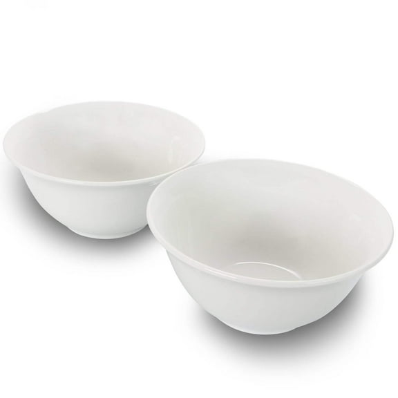 Gibson Home 2 Piece All-Purpose Bowl Set in White