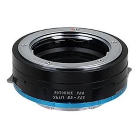 Fotodiox MD-SnyE-P-Shift Pro Lens Mount Shift Adapter - Minolta Rokkor SLR Lens To Sony Alpha E-Mount Mirrorless Camera Body