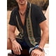 thumbnail image 5 of Camisa De Manga Corta De Playa Guayabera Cubana Para Hombre, 5 of 8