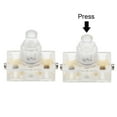 thumbnail image 3 of Uxcell Inline Foot Pedal Push Button Switch, U-F-O Type Lamp Light Control ON/Off Clear, 3 of 5