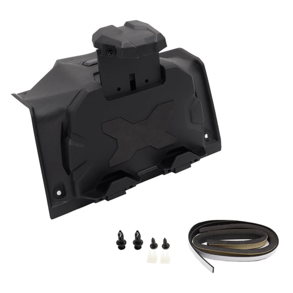 UTV Electric Device Tablet Holder Stand with Integrated Storage Box Compatible for UTV XP1000 2019-2023 ATV Accessories