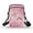 Pink Roses on Light Pink, variant on HELLHERO 4.33"x1.97"x7.09" Adjustable Crossbody Bag, Women with Vintage, Multi-Floral on Dark Background