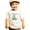Natural Shirt, variant on Birthday Boy Dinosaur Shirt for Kids TRendy DJ Dino Graphic Tee for Boys Natural Shirt Youth Small