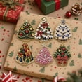 thumbnail image 4 of Xuyuer 6 Piece DIY Diamond Painting Pearl Refrigerator Magnets Set, Fridge Decor Craft Kit for Home Kitchen Display, #1, 4 of 4