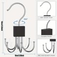 thumbnail image 4 of Colgador Giratorio 360 para Corbatas Ahorro Espacio (), 4 of 4