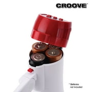 Croove Portable Handheld Bullhorn with Siren, 30-Watt Lightweight Speaker