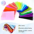 thumbnail image 6 of 24 Pcs Square Dance Scarves, Gixusil Juggling Scarf PropsTrick Silk Scarves Music Movement Scarf （4 Each of Red / Orange / Yellow / Green / Blue / Purple） 24 by 24 Inches, 6 of 6